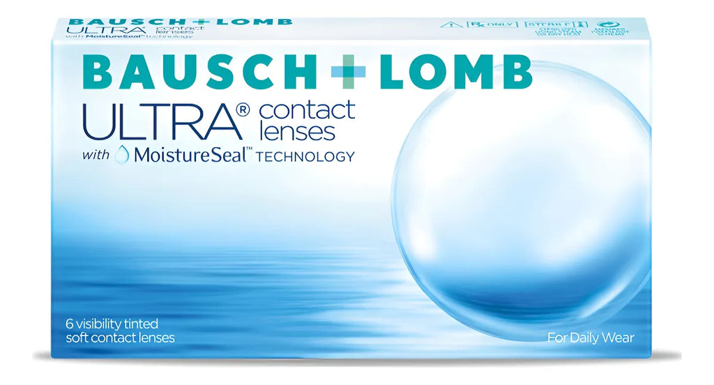 Lentes De Contacto B&l Ultra Neutro Terapéutico 6pz