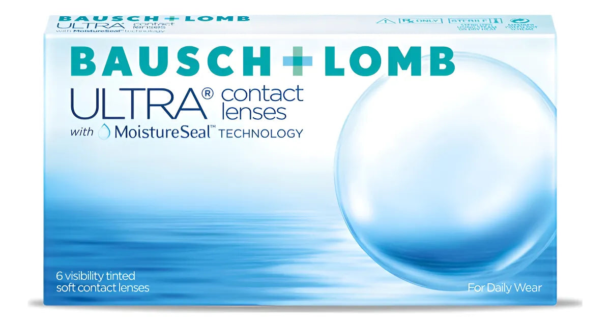 Lentes De Contacto B&l Ultra Neutro Terapéutico 6pz